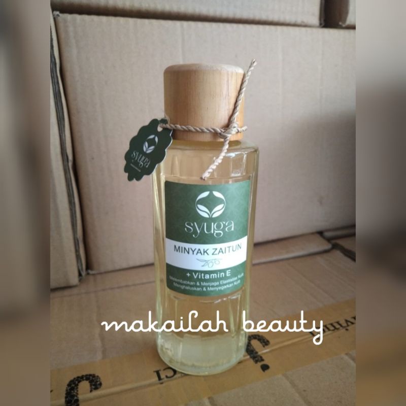 (Promo)Minyak Zaitun Syuga Original/minyak wajah/zaitun oil 150ml&250ml