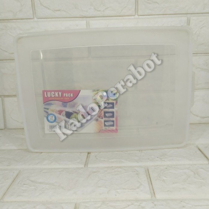 lucky pack 2482 3500ml - kotak bening - kotak donat kecil- kotak makan