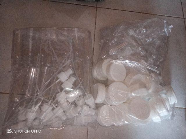 Botol 60ml Bening&putih Tutup Disctop Prestop