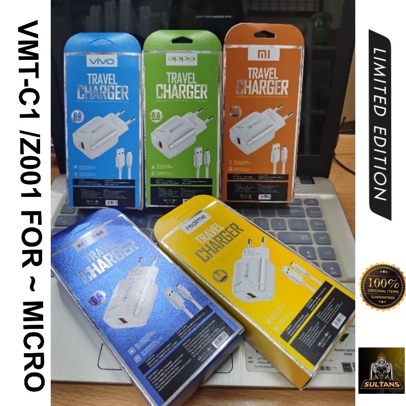 PROMO CHARGER Z001 VMT C1 MICRO ALL BRAND/TRAVEL CHARGER ALL BRAND FOR MICRO USB