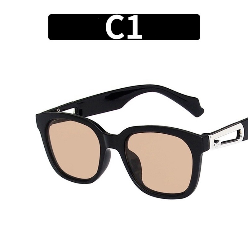 （YUZHU）COD Baru Kedatangan Western Retro Cat Eye Sunglasses Untuk Wanita Permen Warna Gaya Fashion Korea Kacamata Matahari Untuk Wanita