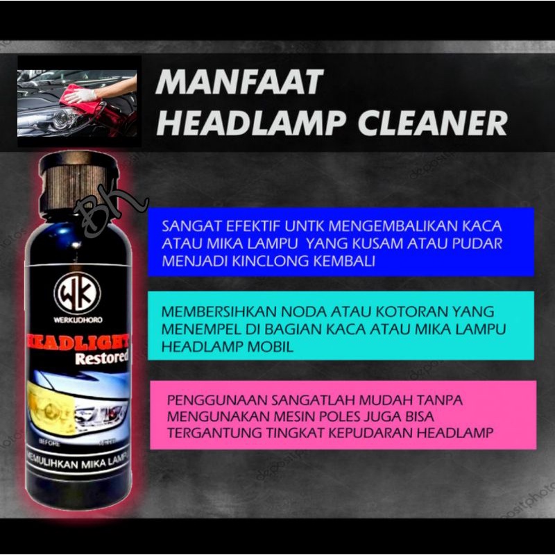 Paket perawatan kendaraan / engine degreaser / pengkilap interior / Pembersih mika lampu menguning / Pembersih jamur kaca / pengkilap body bonus microfiber premium