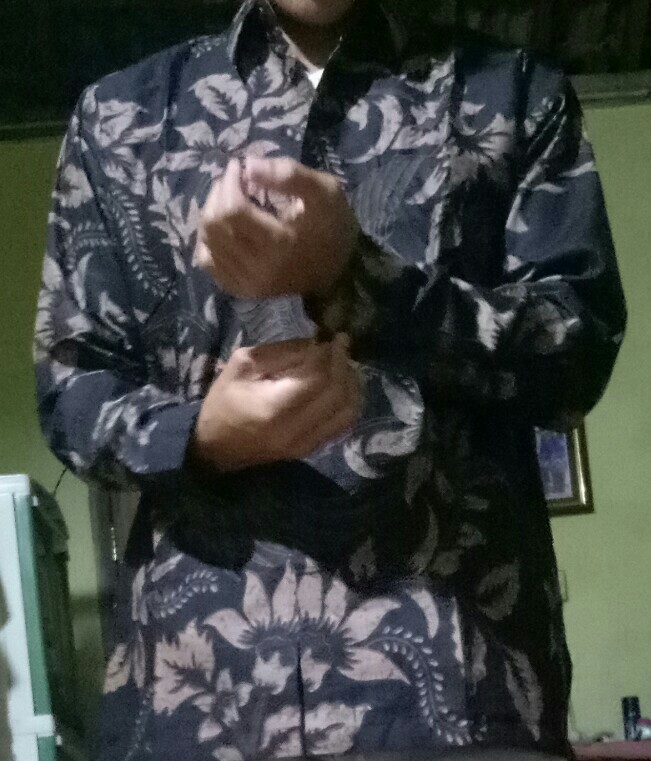 Batik Pria Lengan Panjang Sekar Peksi Full Furing