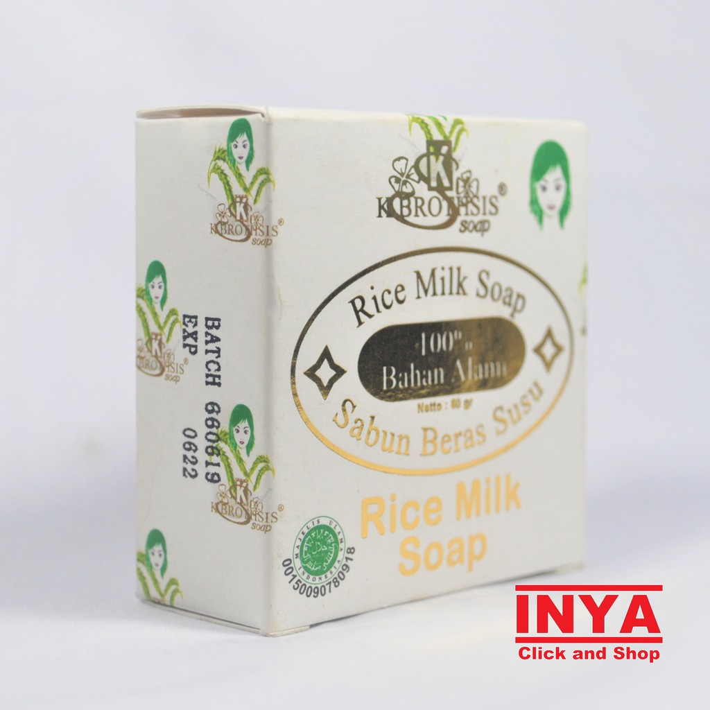 SABUN BERAS K. BROTHSIS PURE RICE SOAP WITH MILK 60gr