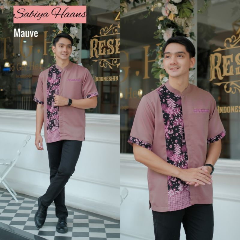 Baju Atasan Pria KOKO Sabiya Batik