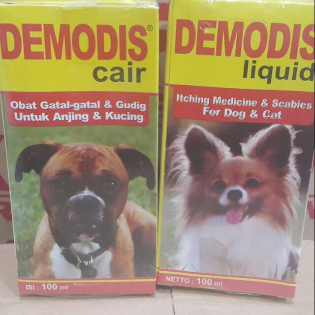 Demodis Liquid Cair Obat Gatal Gudig Anjing Shopee Indonesia