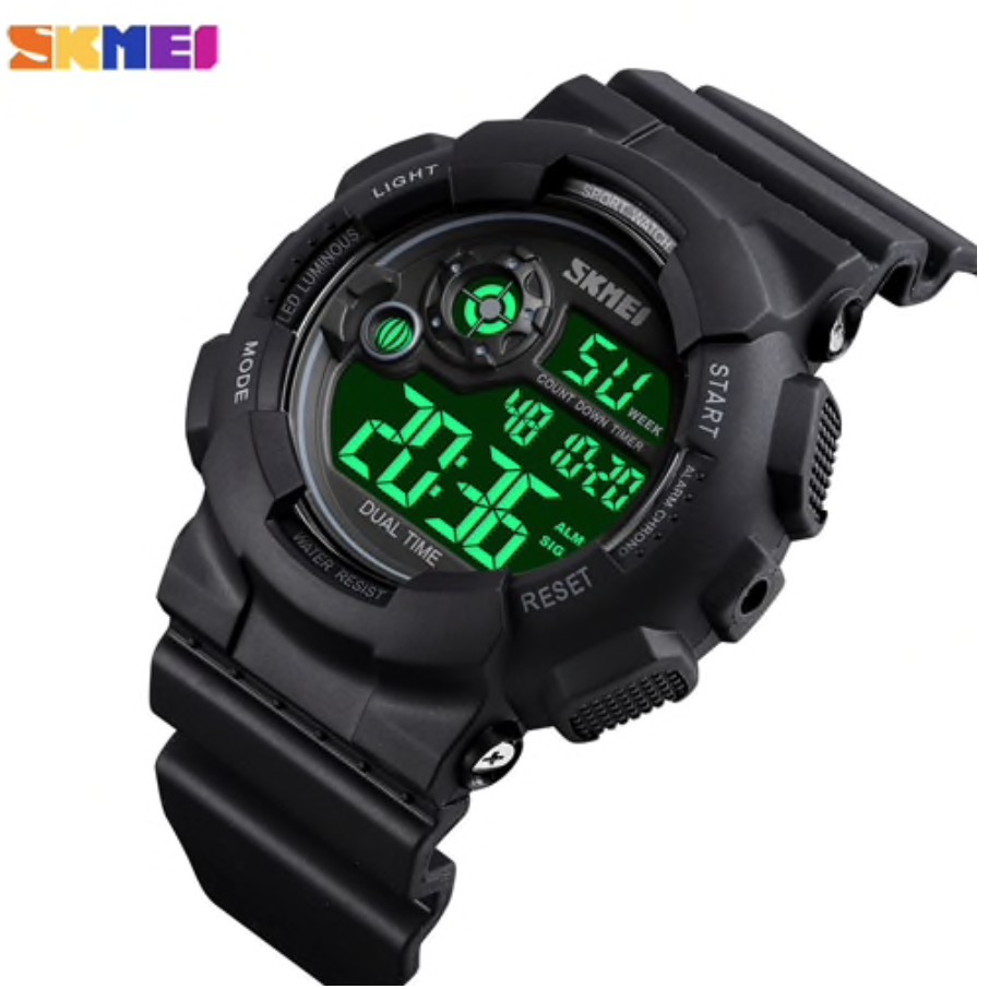 Jam Tangan Pria / SKMEI DG 1583 ABS / Jam Tangan Digital LED Original / SKMEI