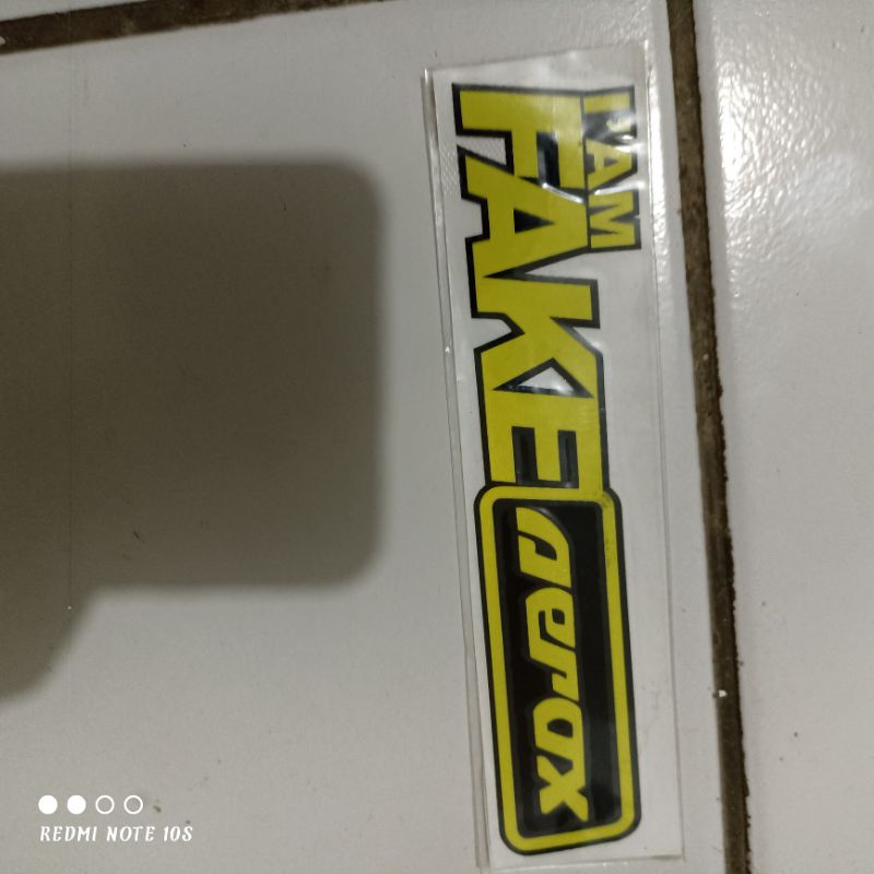 sticker cuting IAM fake vatio, pcx, aerox