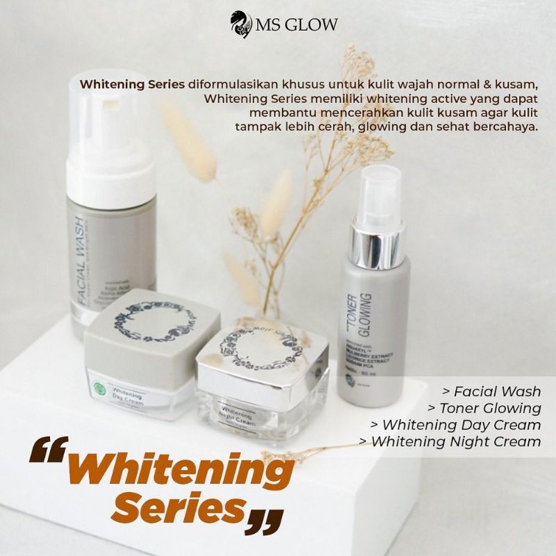 Ms Glow paket whitening Ms Glow Paket Original Ms Glow pemutih wajah Ms Glow paket Glowing