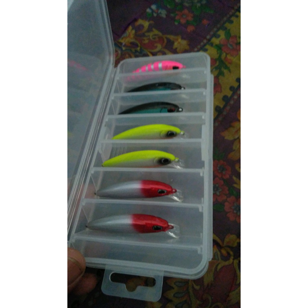 KOTAK UMPAN PANCING LURE BOX MINNOW