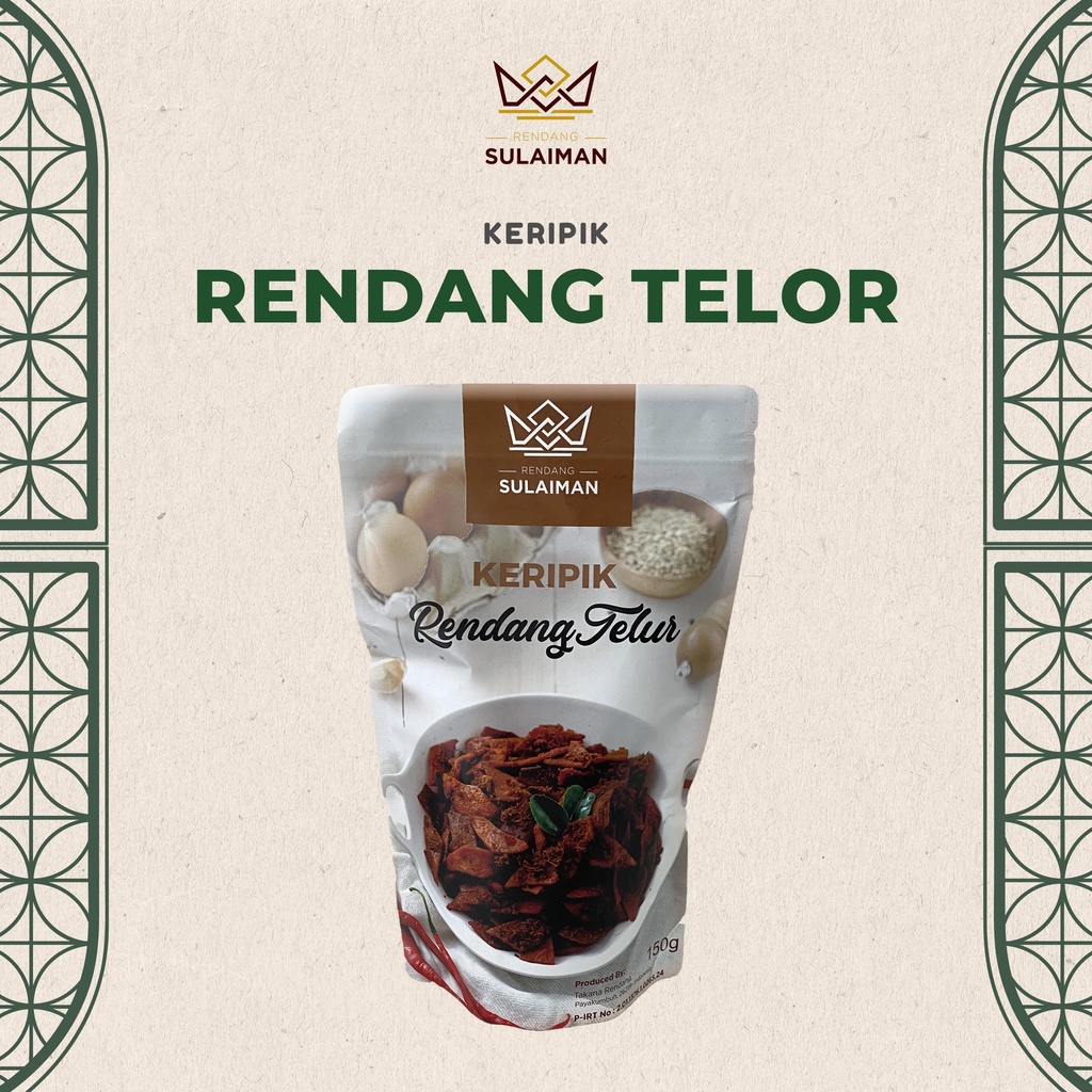 

Keripik Rendang Telor