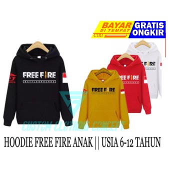 PROMO JAKET SWEATER HOODIE FREE FIRE