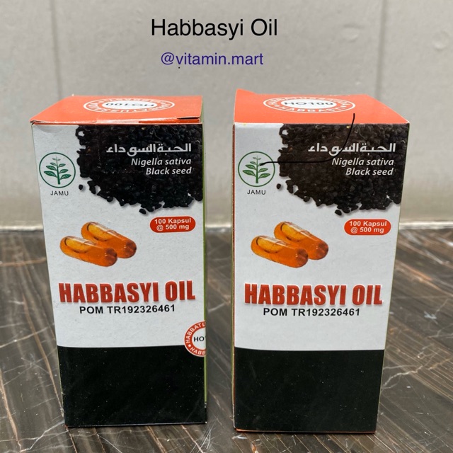 Habbasyi oil 100 kapsul