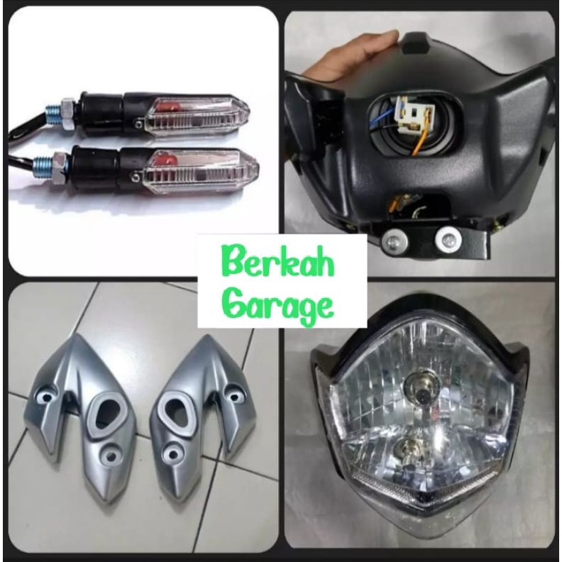 Satu Set Lampu Depan Vixion Old