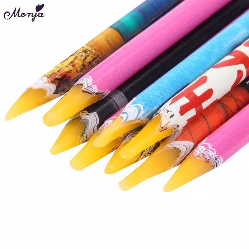 

Nail Art Crayon Wax Dotting Pen Pencil Self-adhesive Rhinestones Beads