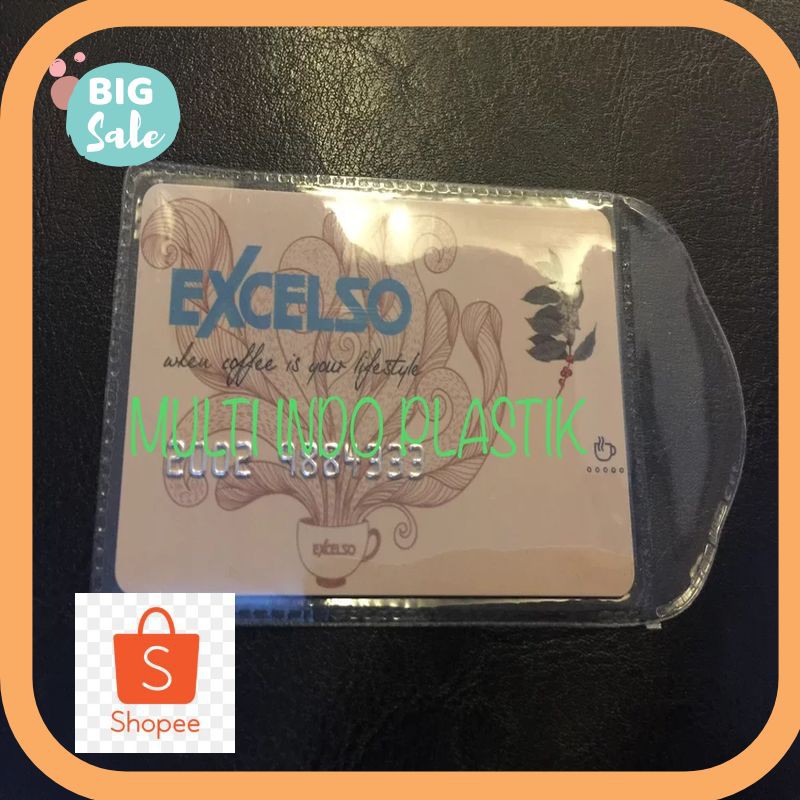 

Termurah kantong plastik kartu etoll sampul plastik idcard plastik sampul kartu emoney pelindung