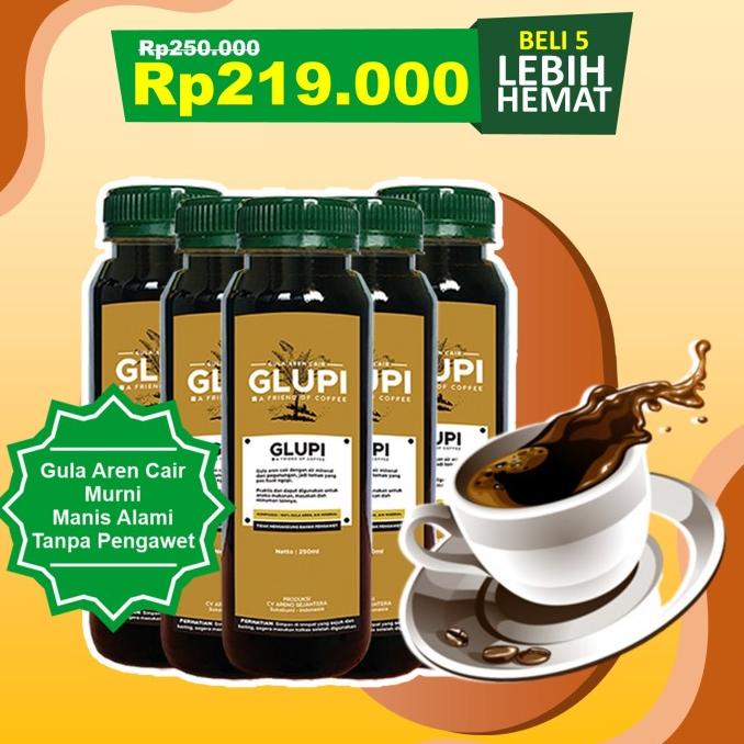 

[PAKET 5 BOTOL GLUPI] GULA AREN LIQUID BROWN SUGAR MURNI UNTUK BOBA CD364512ZX