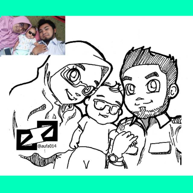 56 Gambar Hitam Putih Wajah HD
