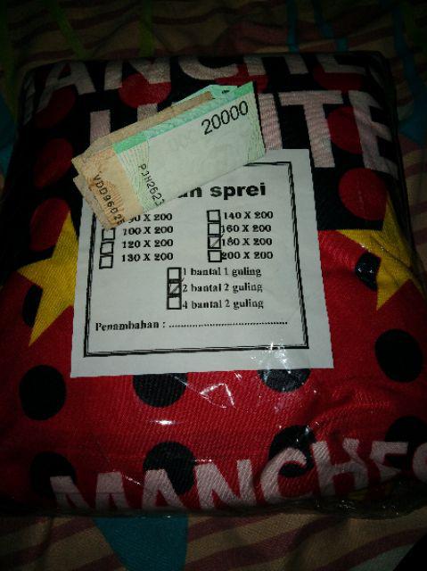 Sprei Homemade Motif Bola