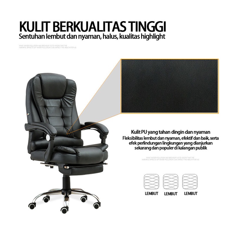 Kursi Kantor/Kursi Direktur/Kursi Kerja/Kursi Kantor Nyaman/Kursi Kompute SURPABAYA