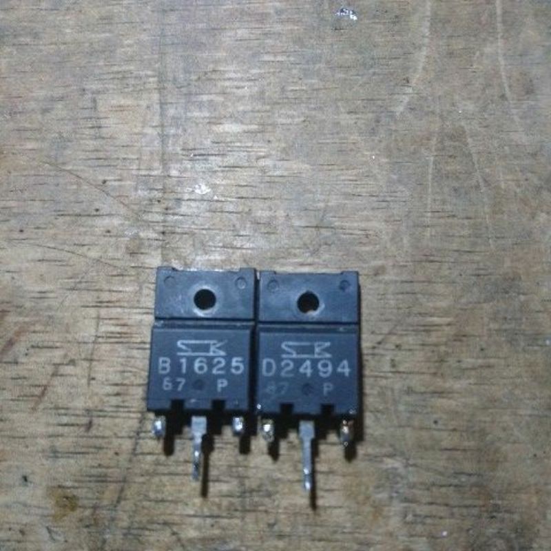 transistor final b1625 d2494 cabutan