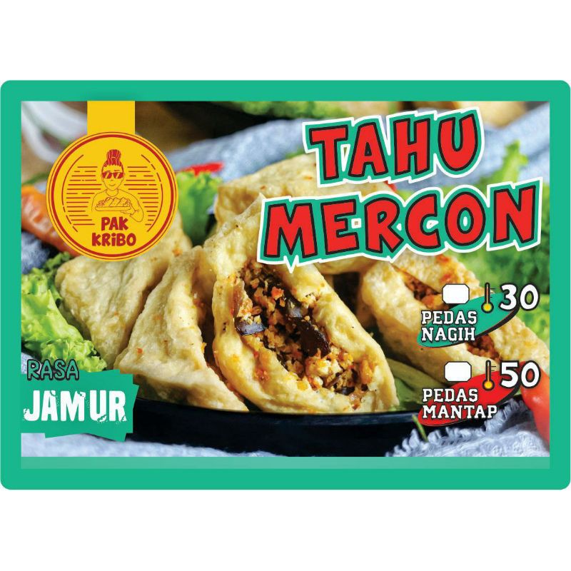 

Tahu Mercon Pak Kribo