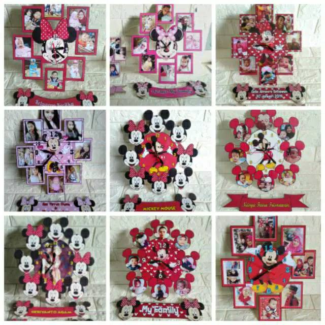 Jam Dinding Hiasan Hello Kitty Custome BIG 42X32