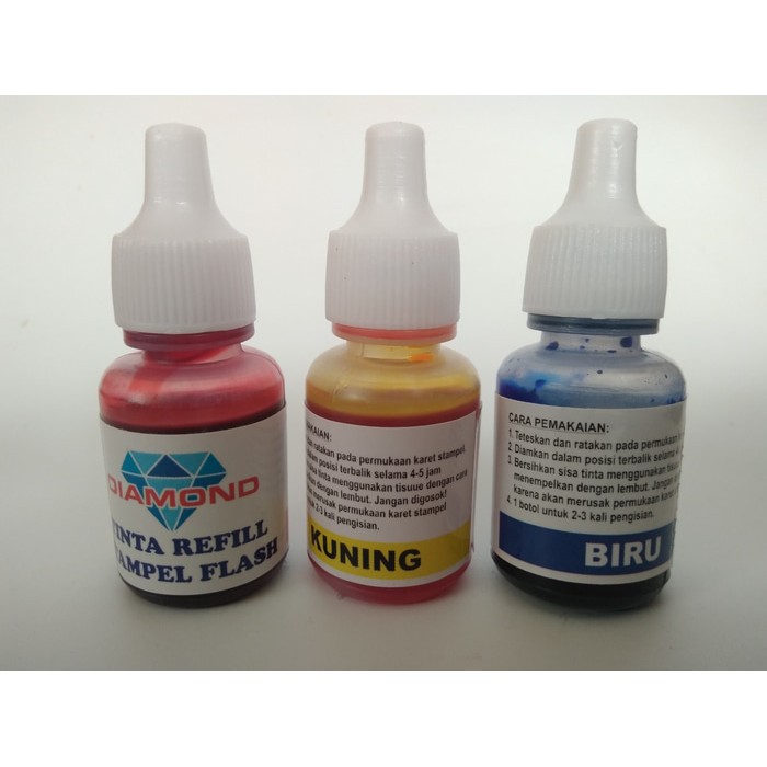 

Tinta Refill Stampel Flash / Tinta Isi Ulang Stempel Otomatis TERBATAS