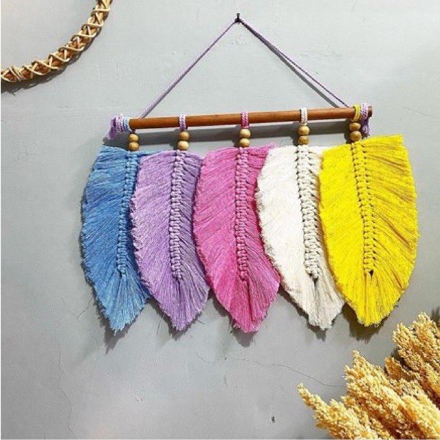 Macrame wall hanging bohomian look