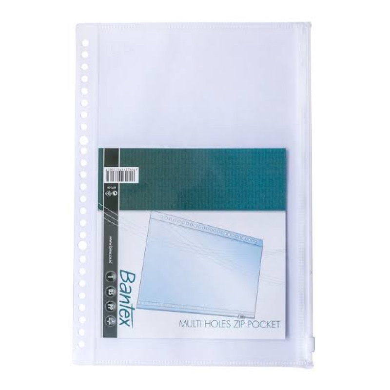 

Zipper / Ziplock Binder Premium 20r,26r - A5/B5 Ready Stock