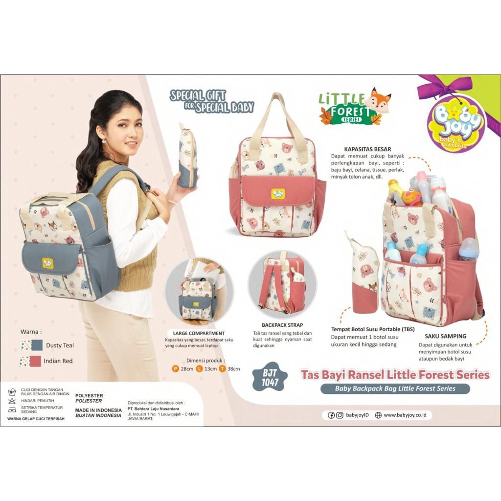 Tas Ransel Little Forest Series Baby Joy - BJT1047