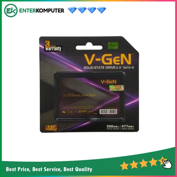 V-GeN SSD 512GB