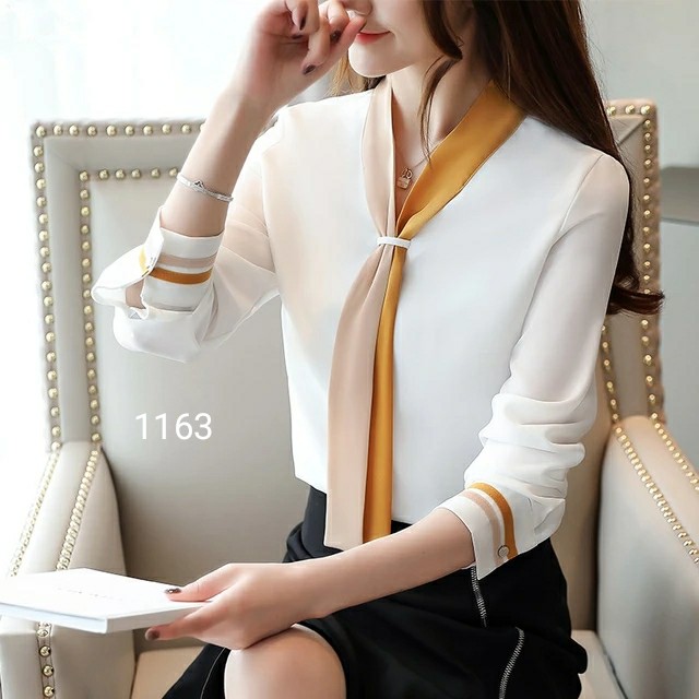 BLUS | BLOUSE WANITA 1163 ATASAN FASHION WANITA KOMBINASI