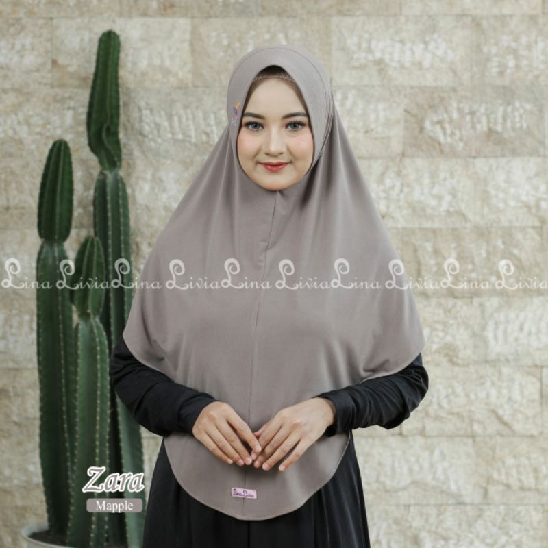 ZARA hijab instan LinaLivia ORI bisa COD