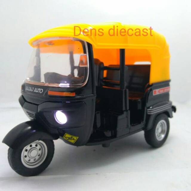 Diecast bajaj light And sound
