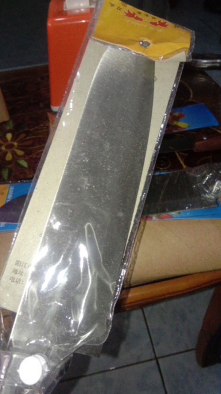 Pisau Dapur Stainless Steel Cap Dua Ikan 30 Cm