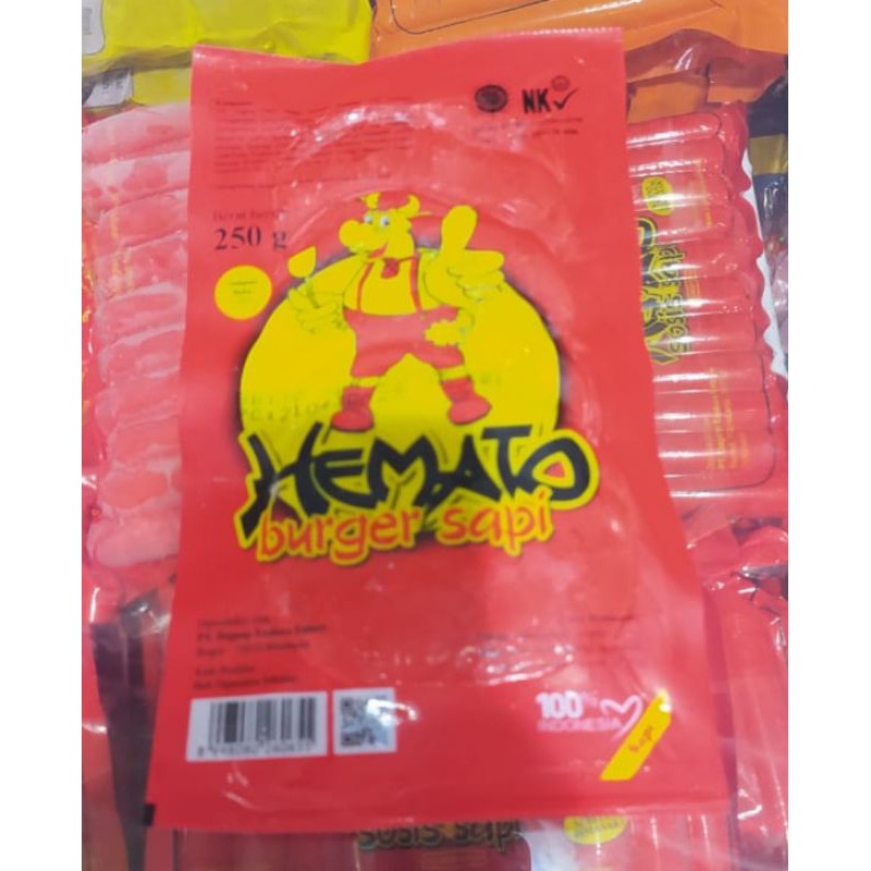 

Hemato Burger 10's 250gr