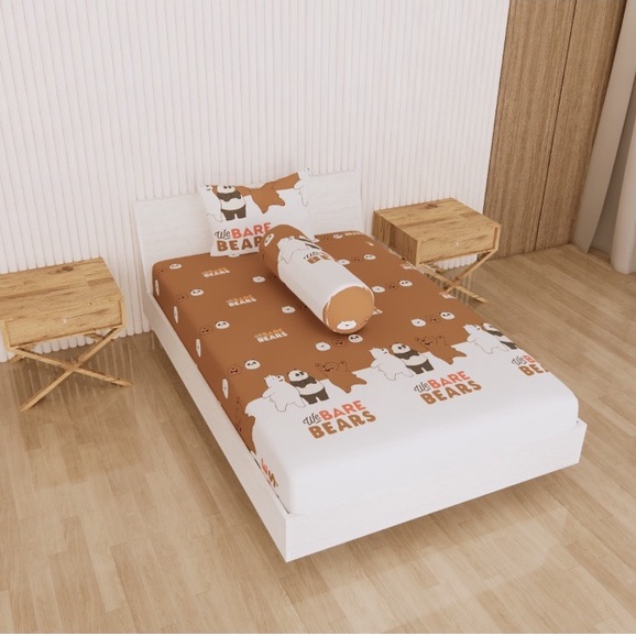Adela Sprei Set KUMA T20 cm - Sprei Set Tanpa Bedcover