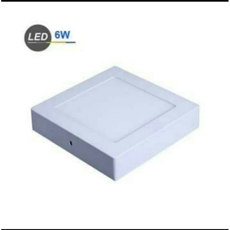 lampu downlight led panel 6w outbow kotak