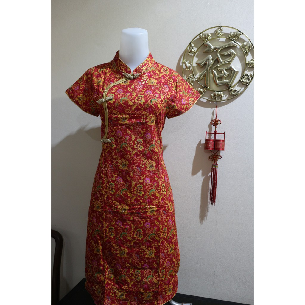 Dress Imlek Cheongsam Wanita Dewasa