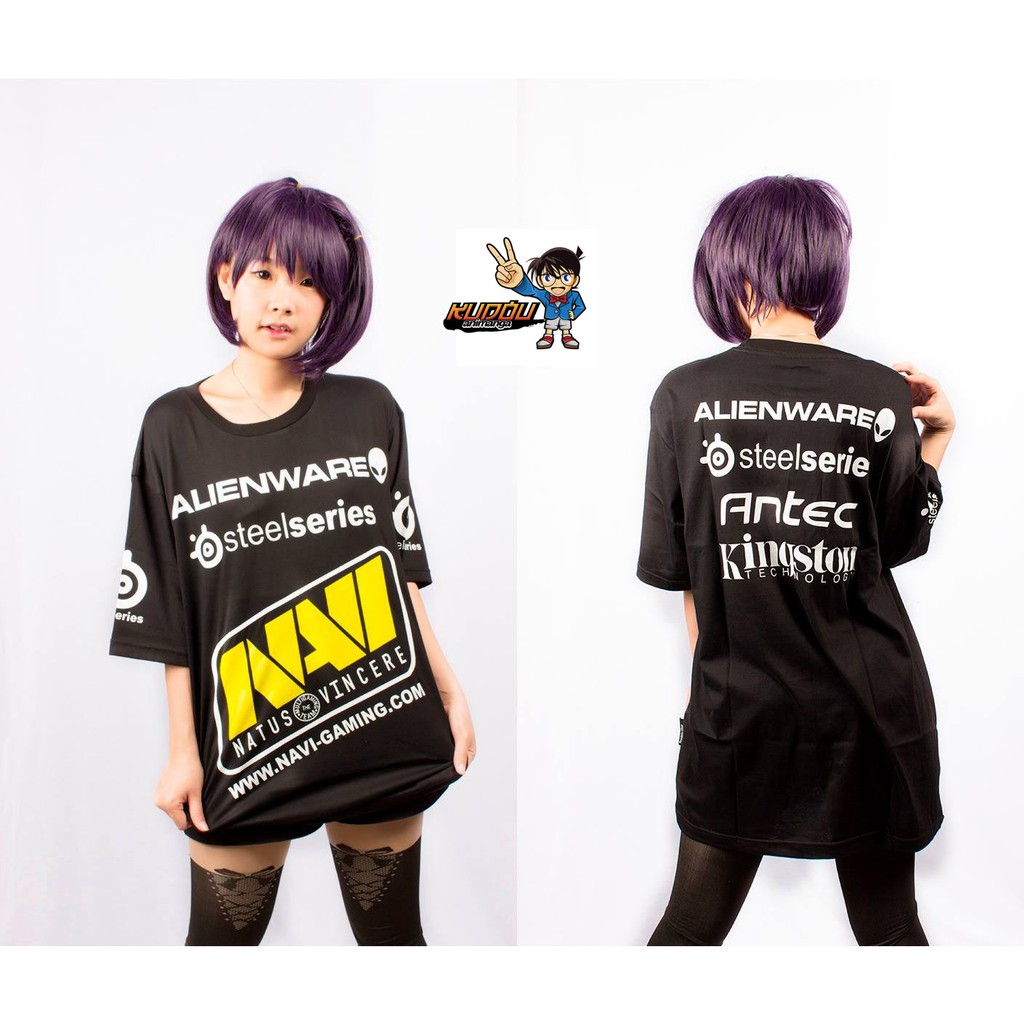 Tshirt Gamer NAVI Team Black