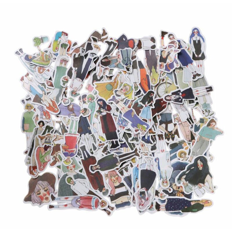 

Stiker Aesthetic Girls/Pretty Girls/Fashion Girls 10pcs Vol.02