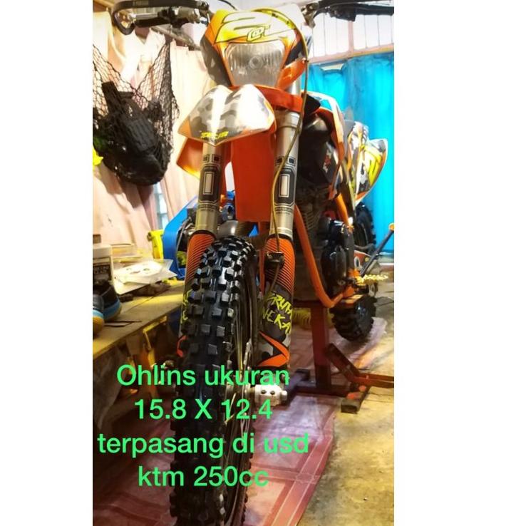 [KODE WJVCN] Sticker USD Ohlins CRF Klx BF DT Expedition Realjump MGV kx Yz Ktm kxf