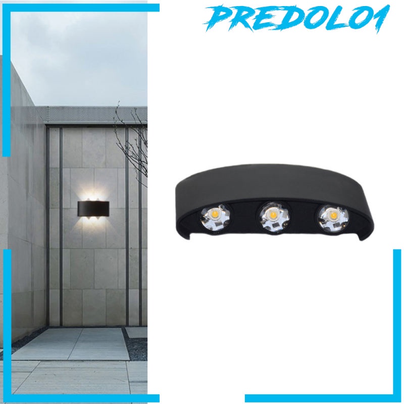 Predolo1 Lampu Dinding Led 4w Warna Warm White Untuk Kamar Tidur / Hotel / Rumah