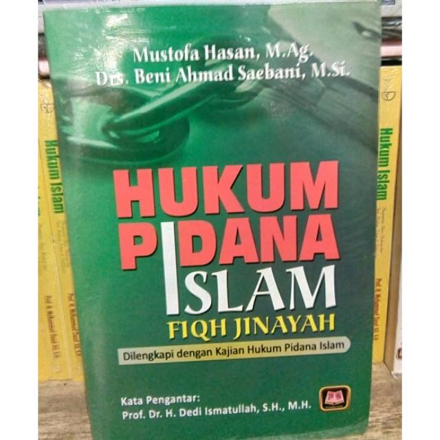 HUKUM PIDANA ISLAM FIQH JINAYAH PUSTAKA SETIA | Shopee Indonesia