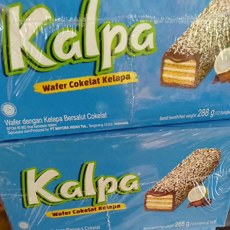 

Kalpa wafer coklat kemasan 280gr x12 pcs