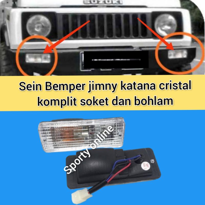 Sein bemper jimny katana cristal