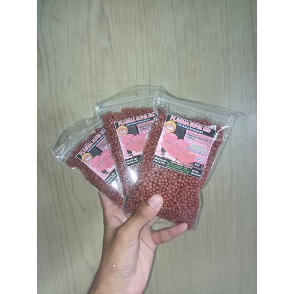 Pelet Plasma Super Red untuk Louhan