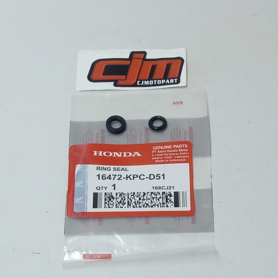 ORING INJECTOR HONDA SEMUA MOTOR CB BEAT FI KPC MURAH DAN BERKUALITAS ORIGINAL