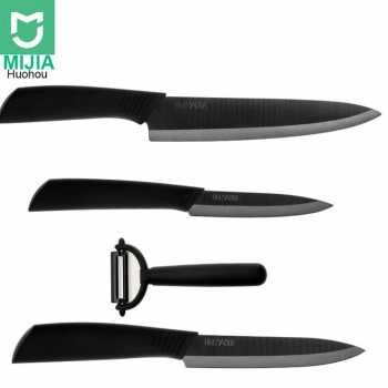 

Mijia Huohou Nano Set Pisau Dapur Knife Bahan Xiaomi Keramik 4 in 1